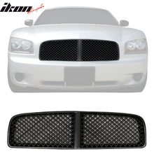 Load image into Gallery viewer, 2006-2010 Dodge Charger Black Front Hood Grille ABS Bently Mesh Style