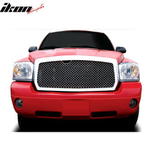 Load image into Gallery viewer, 2005-2007 Dodge Dakota Chrome Front Hood Grille ABS Bently Mesh Style