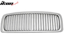 Load image into Gallery viewer, 2002-2005 Dodge Ram 1500/2500/3500 Vertical Style Upper Grille Chrome