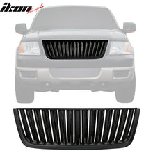 Load image into Gallery viewer, 2003-2006 Ford Expedition Vertical Style Front Bumper Grille Black ABS