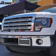 Load image into Gallery viewer, 2009-2014 Ford F-150 Chrome Front Bumper Hood Upper Insert Grille ABS