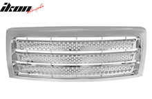 Load image into Gallery viewer, 2009-2014 Ford F-150 Chrome Front Bumper Hood Upper Insert Grille ABS