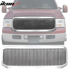 Load image into Gallery viewer, 2005-2007 Ford F-250 Super Duty V-Line Style Chrome Front Grille ABS