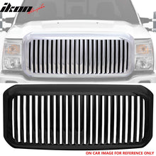 Load image into Gallery viewer, 2011-2015 Ford F-250 F-350 Vertical Style Black Front Upper Grille ABS