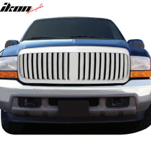 Load image into Gallery viewer, 1999-2004 Ford F-250 Super Duty Vertical Chrome Front Upper Grille ABS