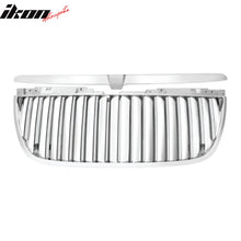 Load image into Gallery viewer, 2007-2014 GMC Yukon Vertical Style Chrome Front Upper Mesh Grille ABS
