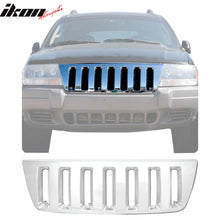 Load image into Gallery viewer, 1999-2004 Jeep Grand Cherokee Vertical Chrome Front Upper Grille ABS