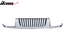 Load image into Gallery viewer, 2002-2004 Nissan Xterra Vertical Style Chrome Front Upper Grille ABS