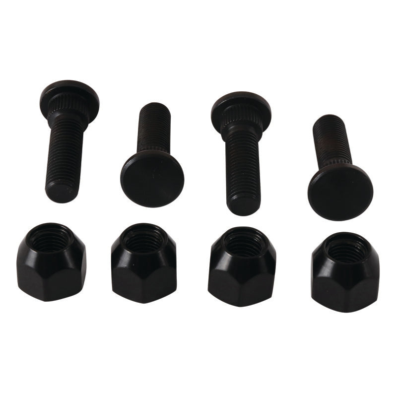 QuadBoss 99-04 Yamaha YFM250 Bear Tracker Front Wheel Stud & Nut Kit