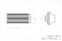 Load image into Gallery viewer, Aeromotive Replacement Pro-Series 100 Micron SS Element (for 12302 Filter Assembly)