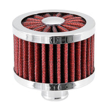 Load image into Gallery viewer, Spectre ExtraFlow Push-In Breather Filter - Red