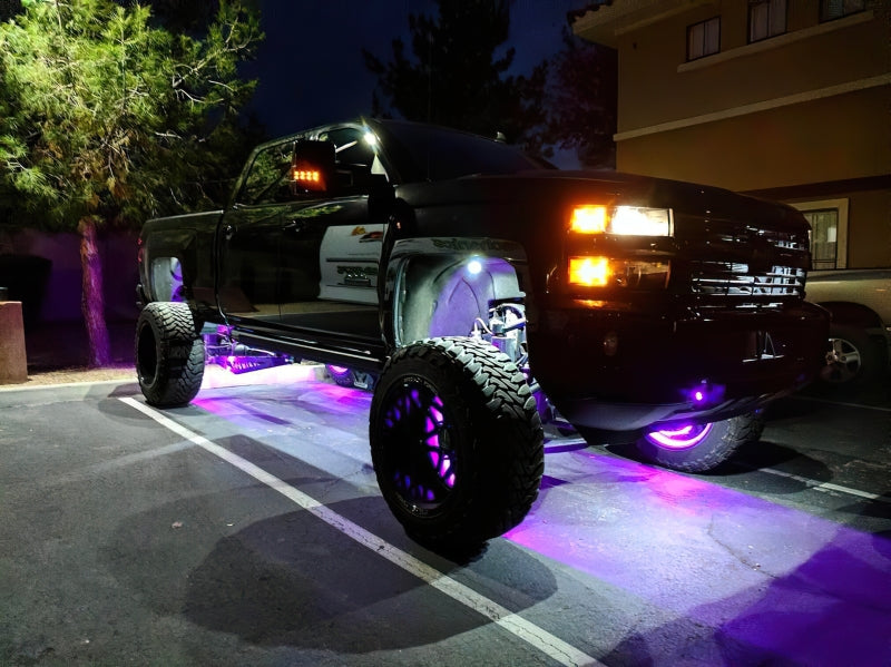 Oracle LED Illuminated Wheel Rings - ColorSHIFT No Remote - ColorSHIFT No Remote NO RETURNS