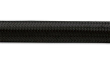 Load image into Gallery viewer, Vibrant -16 AN Black Nylon Braided Flex Hose .89in ID (50 foot roll)