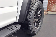 Load image into Gallery viewer, Rally Armor 17-20 Ford F-150 Raptor Black UR Mud Flap w/ Dark Grey Logo