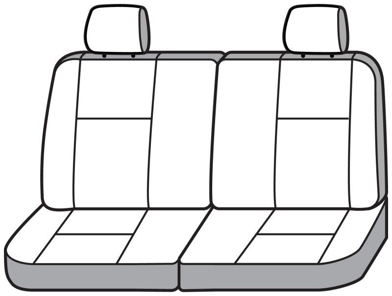 Covercraft 19-23 Ford Transit Endura Waterproof SeatSaver Third Row Seat Covers-Grey