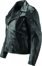 Load image into Gallery viewer, Kuryakyn By River Road Ironclad Classic Leather Jacket Black Womens - Small