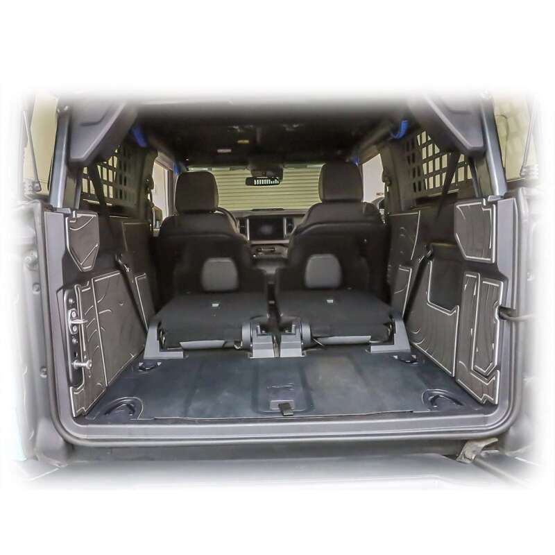 Turn Offroad 2021+ Ford Bronco (2 Door) Cargo Area Foam Protector Kit Black