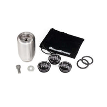 Load image into Gallery viewer, GrimmSpeed Swap-Top Weighted Piston Shift Knob - Stainless Steel