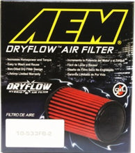Load image into Gallery viewer, AEM 4 inch Short Neck 5 inch Element Filter Replacement