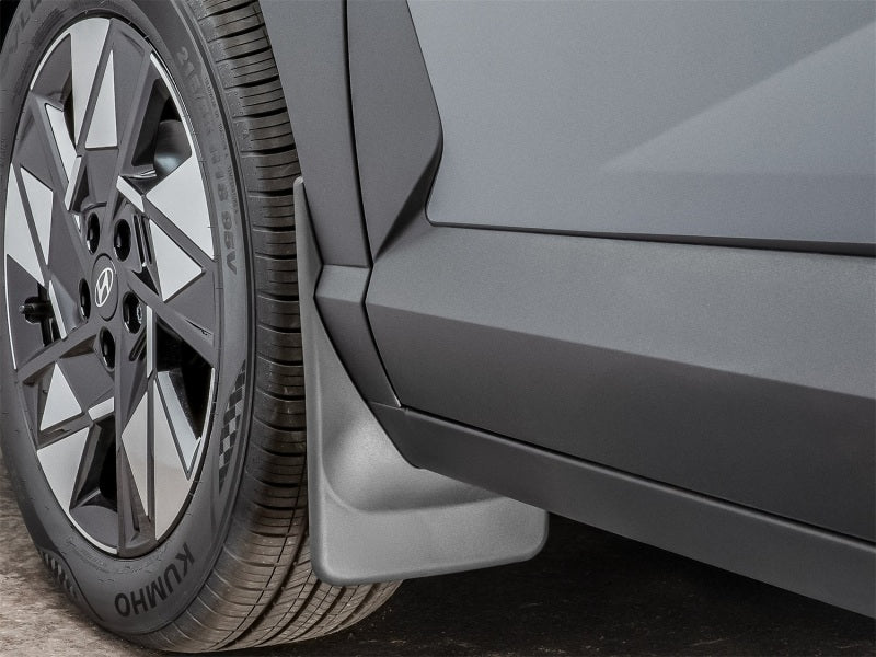 WeatherTech 24-25 Hyundai Kona Front Mudflaps - Black