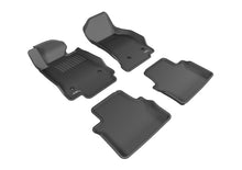 Load image into Gallery viewer, 3D MAXpider 2014-2019 Cadillac CTS Kagu 1st 2nd Row Floormats - Black