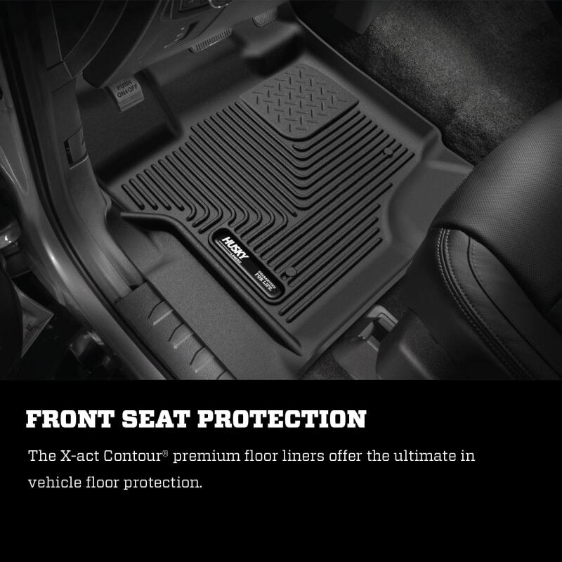 Husky Liners 20-21 Chysler Pacifica Hybrid Touring X-Act Contour Front Floor Liner - Black