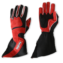 Load image into Gallery viewer, RaceQuip SFI-5 Red/Black XL Outseam Angle Cut Glove