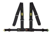 Load image into Gallery viewer, OMP 4 POINTS ECE HARNESS - RACING 4M ECE 2208 BLACK