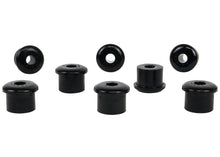 Load image into Gallery viewer, Whiteline 10/65-73 Ford Mustang Rear Spring Eye Rear and Shackle Bushings (35mm OD/15mm ID)