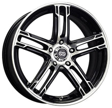 Load image into Gallery viewer, Enkei FD-05 18x7.5 5x100 53mm Offset 72.6 Bore Dia Black Machined Wheel