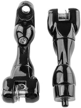Load image into Gallery viewer, Kuryakyn Adjustable Passenger Peg Mount 93 and Up Touring Gloss Black