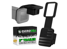 Load image into Gallery viewer, Rhino USA 2In American Flag Hitch Cover - Black