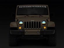 Load image into Gallery viewer, Raxiom 97-18 Jeep Wrangler TJ &amp; JK Axial 7-In LED Headlights w/ DRL - Blk Housing (Clear Lens)