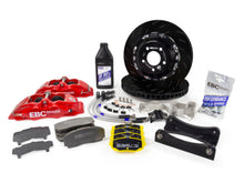 Load image into Gallery viewer, EBC Racing Volkswagen ID Buzz Red Apollo-6 Calipers 355mm Rotors Front Big Brake Kit