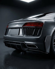 Load image into Gallery viewer, 2016–2019 Audi R8 V10 / V10 Plus Coupe 4S Gen 2 Rear Bumper Blades – Carbon Fiber