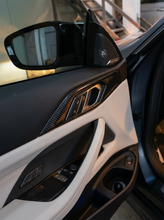 Load image into Gallery viewer, BMW 4 Series G82 G22 Carbon Fiber Interior Door Trim Set (2021+)