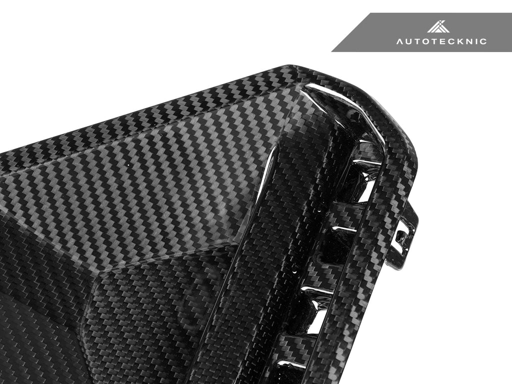 AutoTecknic Dry Carbon Rear Bumper Reflector Trim Set - G87 M2