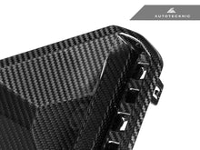 Load image into Gallery viewer, AutoTecknic Dry Carbon Rear Bumper Reflector Trim Set - G87 M2