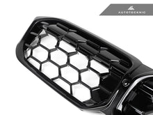 Load image into Gallery viewer, AutoTecknic Gloss Black Honeycomb Front Grille - G20 3-Series LCI