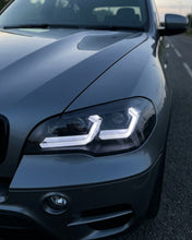 Load image into Gallery viewer, BMW X5 E70 "TRON" LED Headlights 2007-2013
