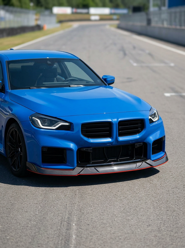 BMW 2 Series G87 M2 MHC Style Carbon Fiber Front Lip (2023+)
