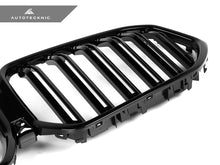 Load image into Gallery viewer, AutoTecknic Dual-Slats Gloss Black Front Grille - G06 X6 LCI