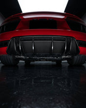 Load image into Gallery viewer, 2016–2018 Audi R8 V10 &amp; V10 Plus Coupe Custom Style Rear Bumper Lip Diffuser – Dry Carbon Fiber