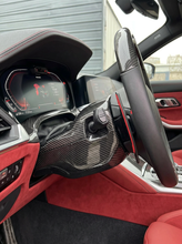 Load image into Gallery viewer, BMW 3 Series G80 G81 M3 / 4 Series G82 G83 M4 Carbon Fiber Steering Column Cover (2019+)