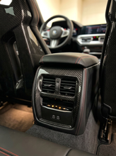 Load image into Gallery viewer, BMW 3 Series G80 G82 M3 M4 Carbon Fiber Rear Console Trim (2019+)