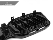 Load image into Gallery viewer, AutoTecknic Dry Carbon Fiber Dual-Slats Front Grille Set - G01 X3 LCI | G02 X4 LCI