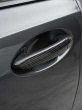 Load image into Gallery viewer, BMW 5 Series G30 F90 Carbon Fiber Door Handle Cover (2017+)