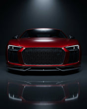 Load image into Gallery viewer, 2016–2018 Audi R8 V10 / V10 Plus Coupe 4S Gen 2 Front Bumper Lip Spoiler Set – Carbon Fiber