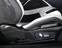 Load image into Gallery viewer, BMW 3 Series G80 M3 G82 M4 Carbon Fiber Side Seat Trim Frame Panel Cover Bezel (2019+)