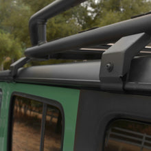 Load image into Gallery viewer, Go Rhino SRM Rack Rain Gutter Mount Kit - 4pc. (Mounts to Factory Rain Gutter/Drip Rail)